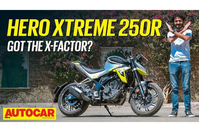 Hero Xtreme 250R video review